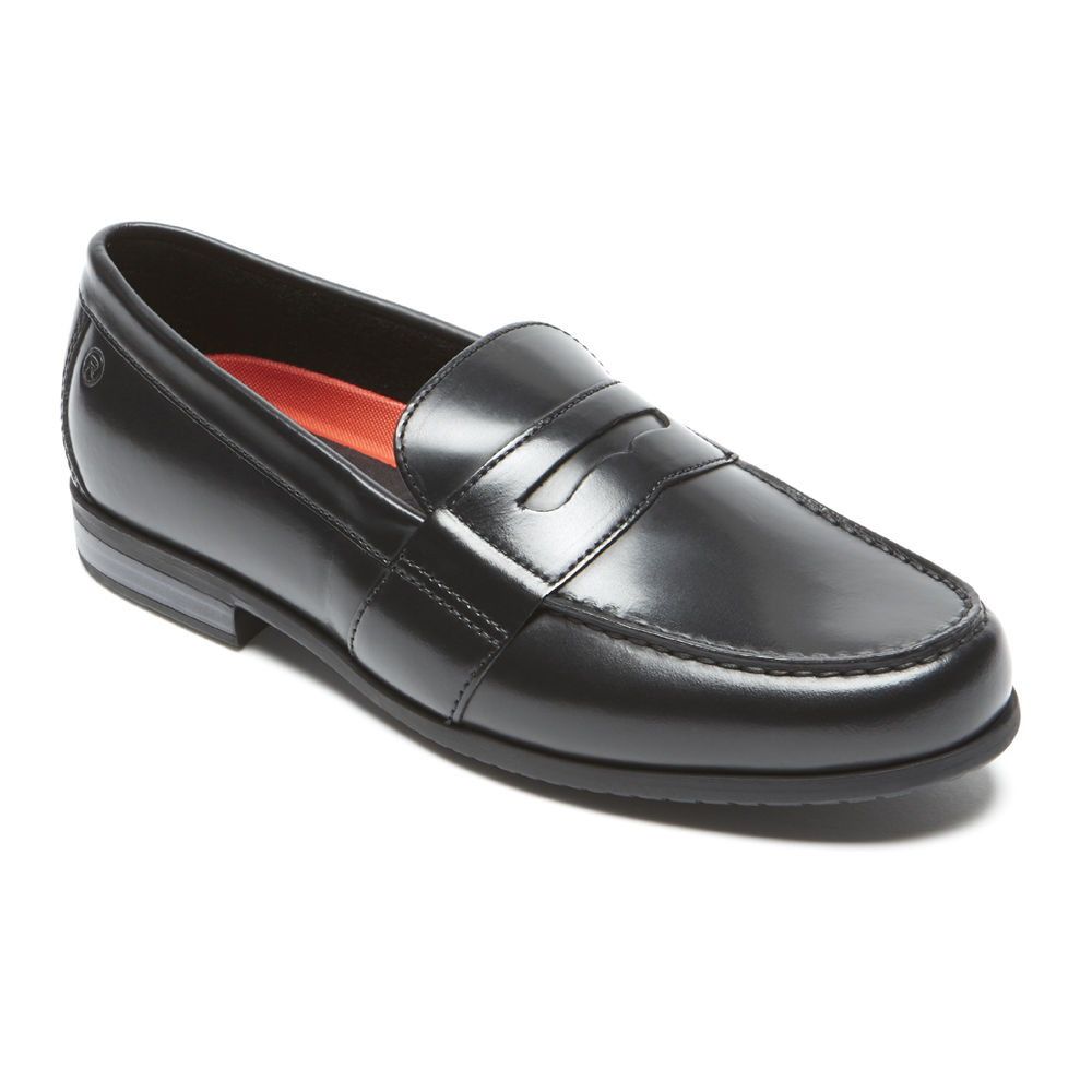 Mocassins Rockport Homem Pretas - Classic Lite 2 Penny - 78069FNQK